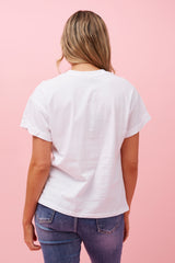 Kara tee- white