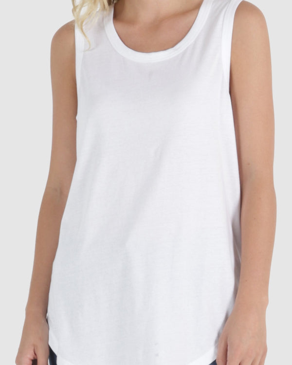 Keira Tank - White